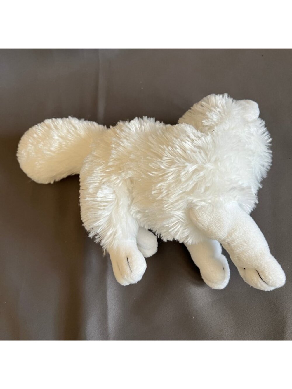 Wild Republic Arctic Fox & Snow Leopard Stuffed Animal Plush Toy Pair Soft & Cud - Picture 3 of 6